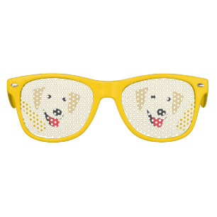 Lunettes De Fête Enfant Visage du laboratoire jaune