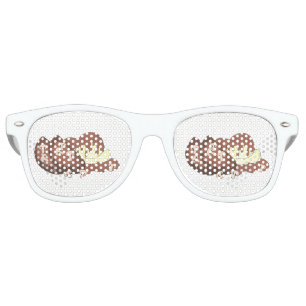 Lunettes De Fête Retro Accueil Cuisine Pain de viande Pommes de terre Gra