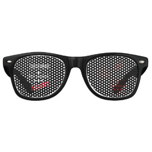 Lunettes De Fête Retro Agent secret personnalisé