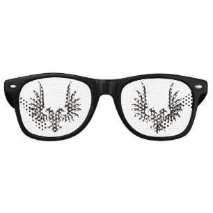 Lunettes De Fête Retro Aigle à deux têtes