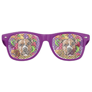 LUNETTES DE FÊTE RETRO AMERICAN STAFFORDSHIRE TERRIER
