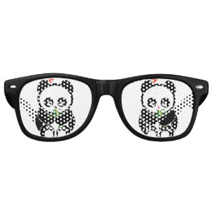 Lunettes De Fête Retro Amour Panda®