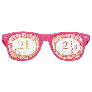 Lunettes De Fête Retro Amusants Cool Nouveautés Rétro Anniversaire Fête L