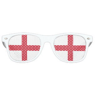 Lunettes De Fête Retro Angleterre Drapeau anglais patriotique