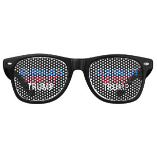 Lunettes De Fête Retro Anti-Trump - Journalistes contre Trump