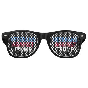 Lunettes De Fête Retro Anti-Trump - Les vétérans contre Trump