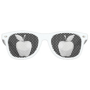 Lunettes De Fête Retro Argent Apple