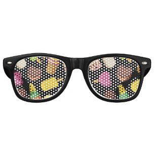 Lunettes De Fête Retro Arrière - plan de glace