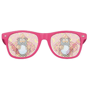 Lunettes De Fête Retro Assistant avec balle