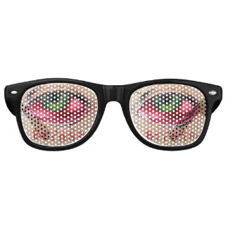Lunettes De Fête Retro "Au-delà" de l'oeil effrayant.