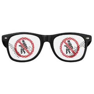 Lunettes De Fête Retro AUCUN ⚠ Drôle Toilette Thaïlandaise ⚠