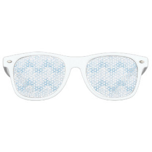 Lunettes De Fête Retro Automne de flocons de neige