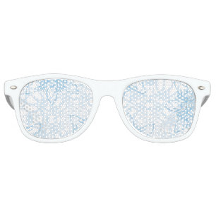 Lunettes De Fête Retro Automne de flocons de neige