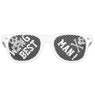 Lunettes De Fête Retro Bachelor Best Man Wing Bachelor nuances de soirée!