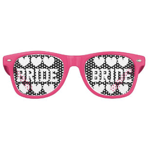 Lunettes De Fête Retro Bachelorette   accessoires pour mariées gag