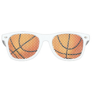 Lunettes De Fête Retro Ballon de basket Ventilateur sportif