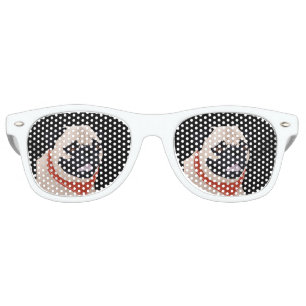 Lunettes De Fête Retro Bande dessinée de carlin