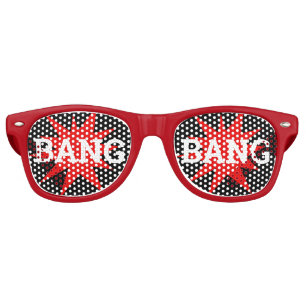 Lunettes De Fête Retro BANG BANG retro Shades / Fun Party Sunglands
