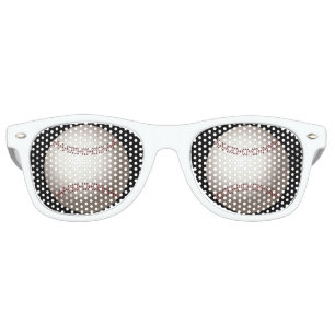Lunettes De Fête Retro Base-ball (boule)