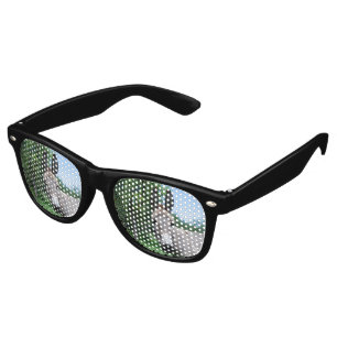 Lunettes De Fête Retro Beau portrait d'âne