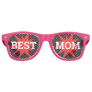 Lunettes De Fête Retro BEST MOM rétro Shades / Fun Party Sunglaces