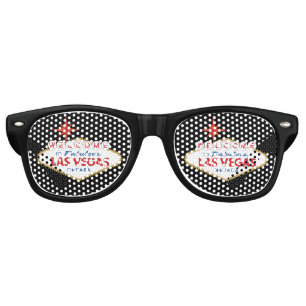 Lunettes De Fête Retro Bienvenue à Fabulous Las Vegas, Nevada