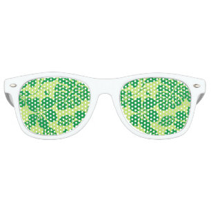 Lunettes De Fête Retro BIKINI ROSE (VERT x 2)