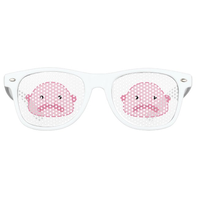 Lunettes De Fête Retro Blobfish Party Shades (Devant)
