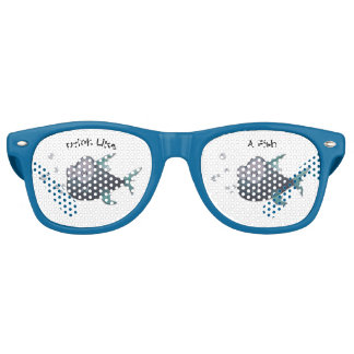 Lunettes De Fête Retro Boire Comme Un Poisson