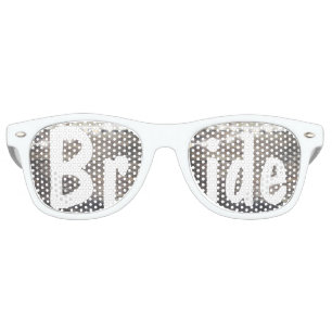 Lunettes De Fête Retro Bois rustique et lumières à cordes mariage Mariée