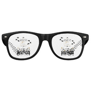 Lunettes De Fête Retro Bon Travail, Diplômé ! Il est temps de célébrer la