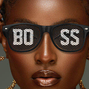Lunettes De Fête Retro Boss noir