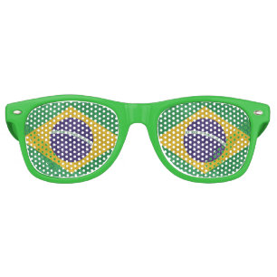 Lunettes De Fête Retro Brésil