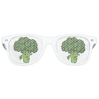 Lunettes De Fête Retro Broccoli vert