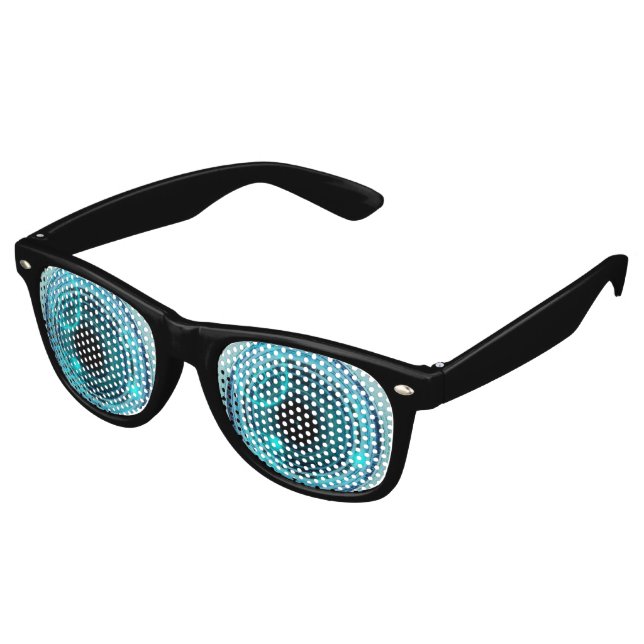 Lunettes De Fête Retro c_oeil_bernétique (Angulaire)