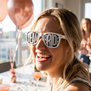 Lunettes De Fête Retro Cadeaux de fête d'enterrement de vie de jeune fill