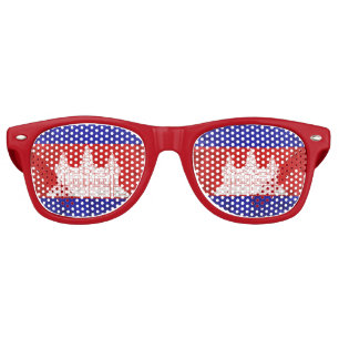 Lunettes De Fête Retro Cambodge