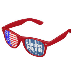 Lunettes De Fête Retro Campagne électorale présidentielle de Carson 201