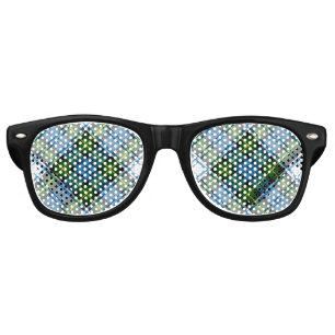 Lunettes De Fête Retro Campbell Dress Tartan
