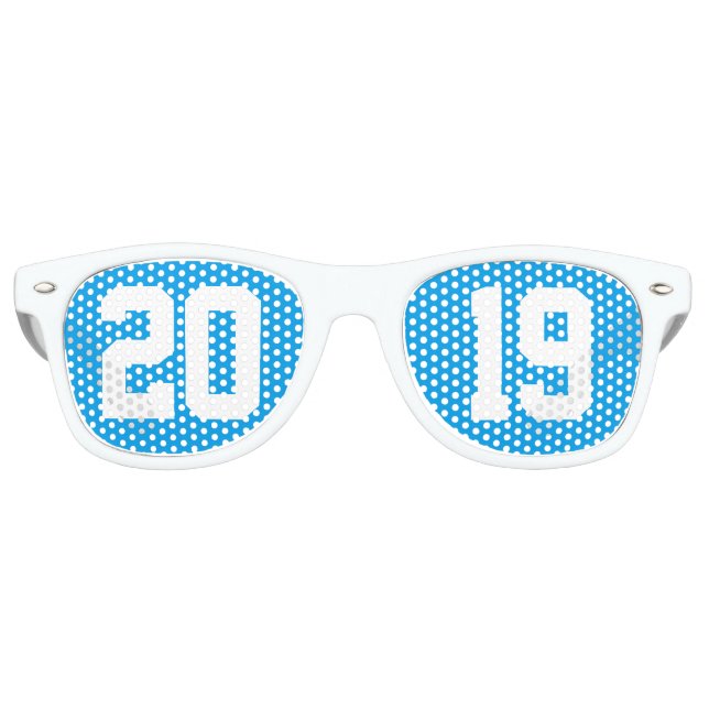 Lunettes De Fête Retro Catégorie de 2019 Diplôme supérieur (Devant)