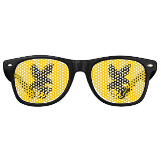 Lunettes De Fête Retro Chambres du tournoi d'État de Warhawk