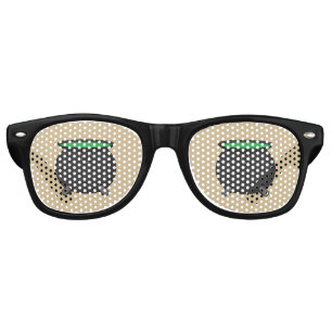 Lunettes De Fête Retro Chaudron de sorcière