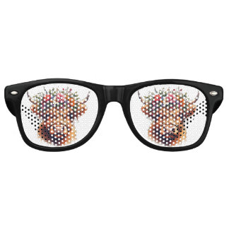 Lunettes De Fête Retro Chaussures écossaises Highland