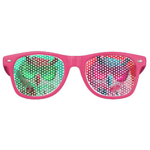 Lunettes De Fête Retro Chouettes de fête pop art