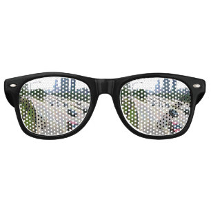 Lunettes De Fête Retro Circulation à Chicago dans le grès