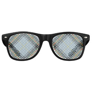 Lunettes De Fête Retro Clan Bell Tartan