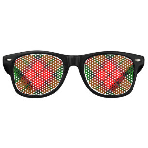 Lunettes De Fête Retro Clan Kerr Tartan