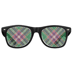 Lunettes De Fête Retro Clan MacFarlane Chasse moderne Tartan