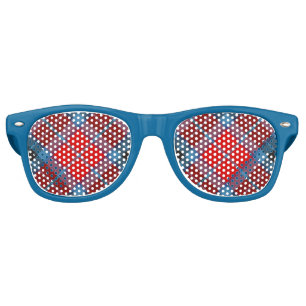 Lunettes De Fête Retro Clan MacTavish Tartan