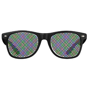 Lunettes De Fête Retro Clan Wood